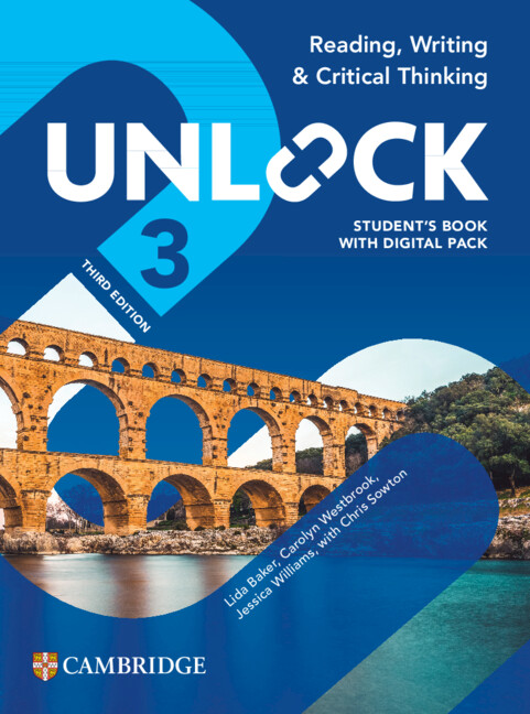 کتاب Unlock 3 3rd Reading Writing and Critical Thinking