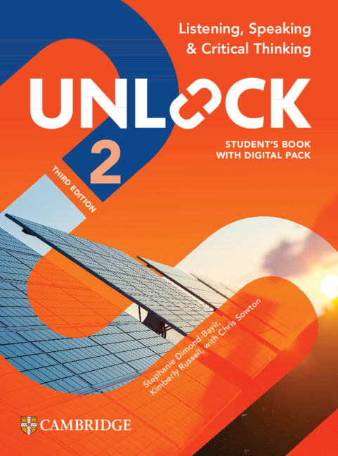 کتاب Unlock 2 3rd Listening Speaking and Critical Thinking
