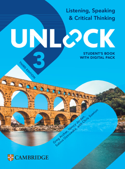 کتاب Unlock 3 3rd Listening Speaking and Critical Thinking