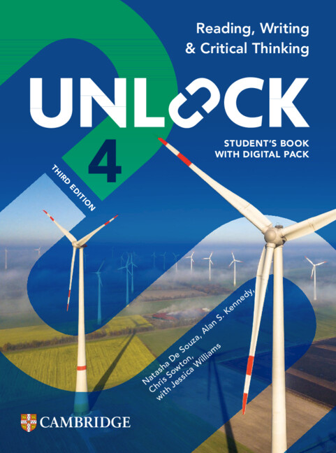 کتاب Unlock 4 3rd Reading Writing and Critical Thinking