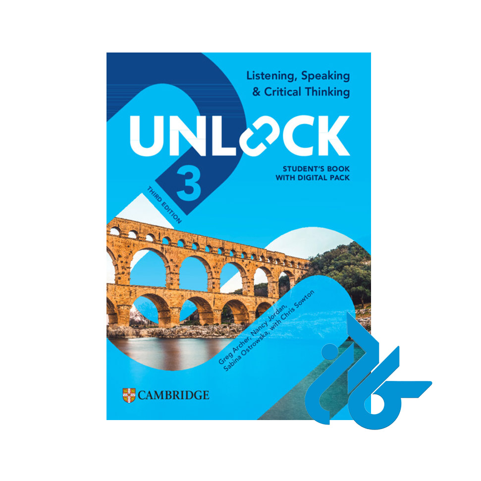 کتاب Unlock 3 3rd Listening, Speaking and Critical Thinking