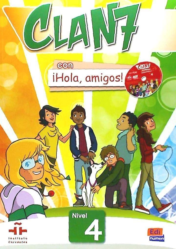 کتاب CLAN 7 HOLA AMIGOS 4