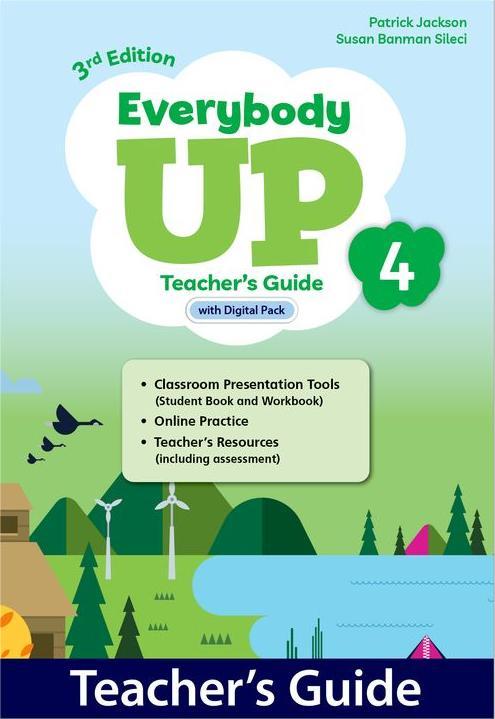 کتاب Everybody Up 4 Teachers Book 3rd