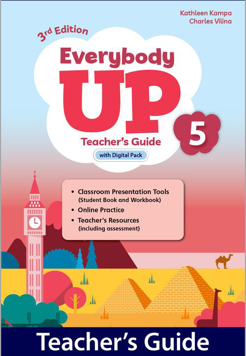 کتاب Everybody Up 5 Teachers Book 3rd