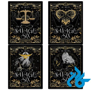 خرید و قیمت پک 4 جلدی THE SAVAGE SIX series از فروشگاه کادن