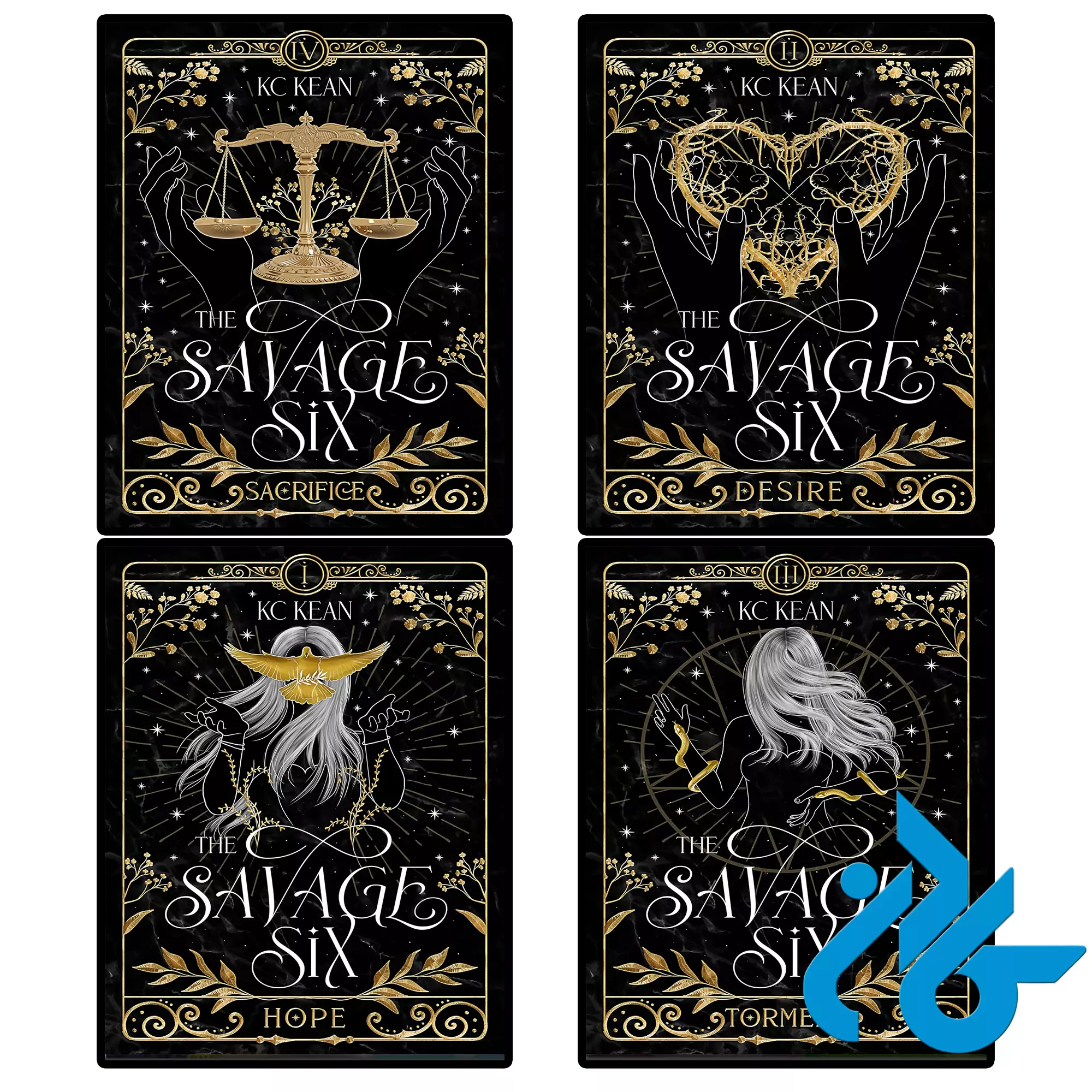 THE SAVAGE SIX خرید و قیمت پک 4 جلدی THE SAVAGE SIX series از فروشگاه کادن