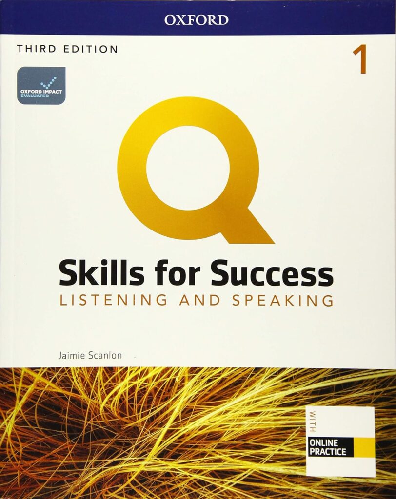 کتاب Q Skills for success 1 Listening Speaking 3rd