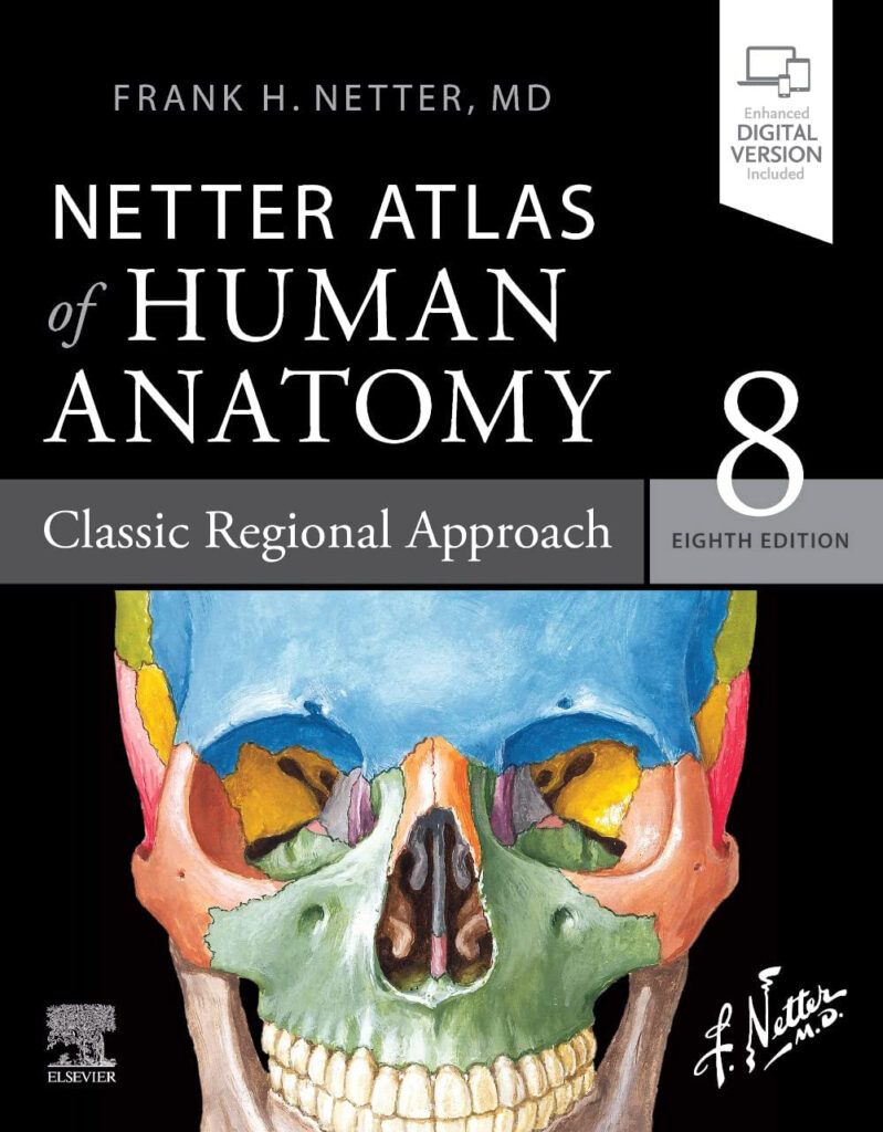 کتاب Netter Atlas of Human Anatomy 8th