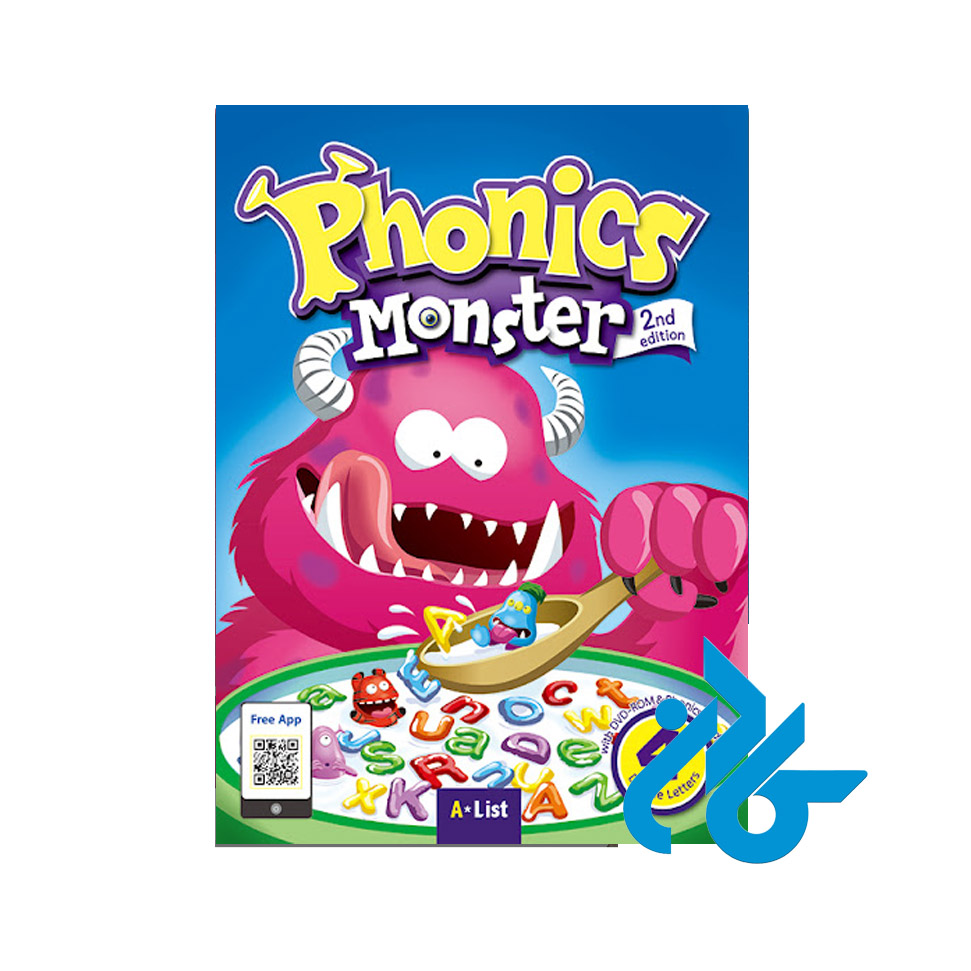 کتاب phonics monster 4 2nd