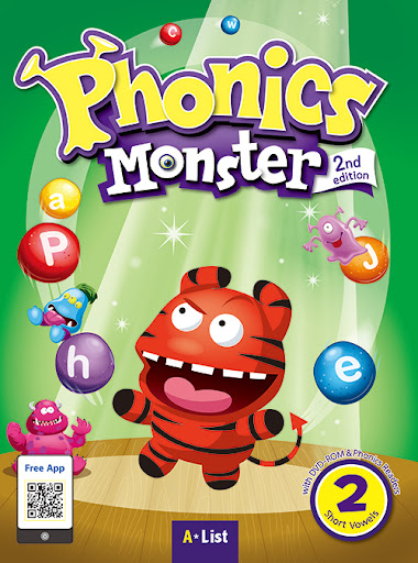 کتاب phonics monster 2 2nd