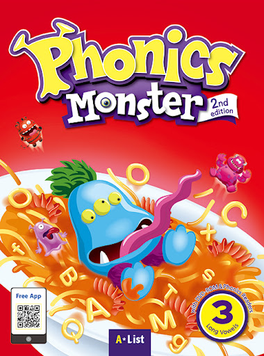 کتاب phonics monster 3 2nd