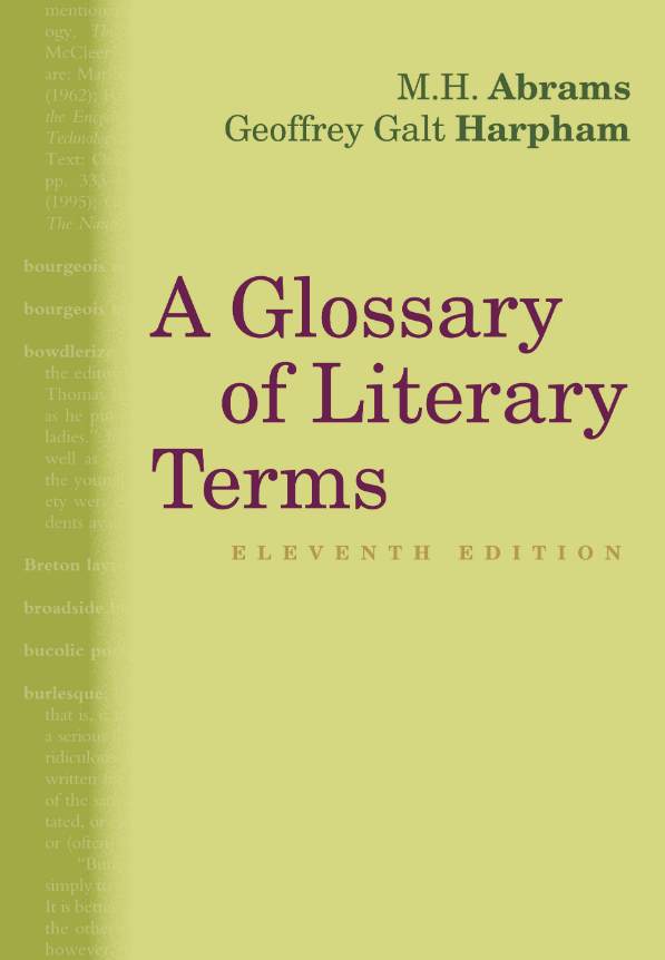 کتاب A Glossary of Literary Terms 11th