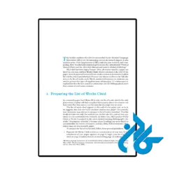عکس کتاب a guide to mla documentation 8th