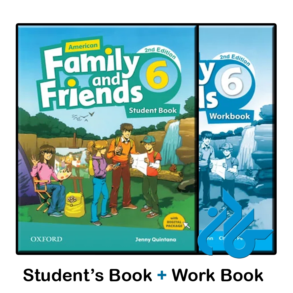 کتاب American Family and Friends 6 2nd