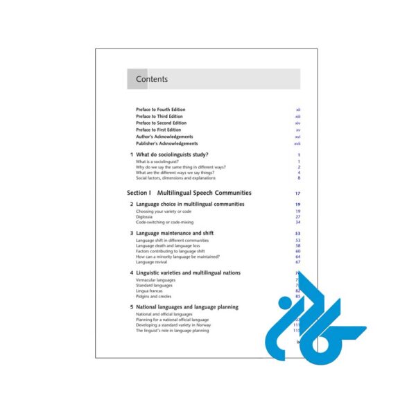 کتاب An Introduction to Sociolinguistics 6th ارسال فوری - تصویر 3