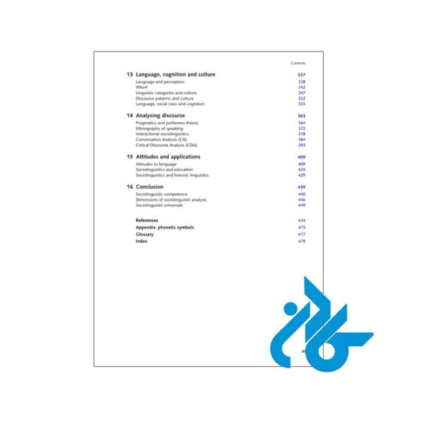 کتاب An Introduction to Sociolinguistics 6th ارسال فوری - تصویر 5
