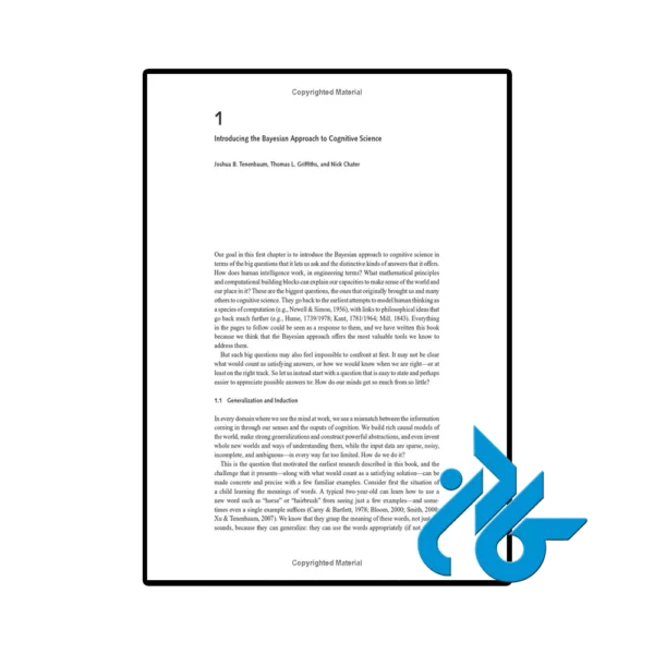 کتاب Bayesian Models of Cognition - تصویر 3