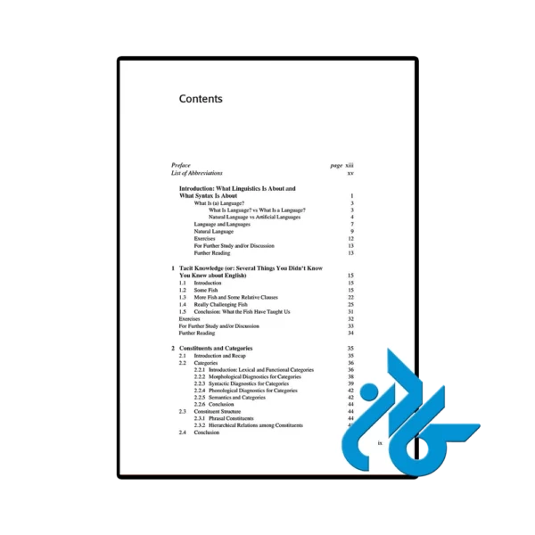 کتاب Beginning Syntax - تصویر 2