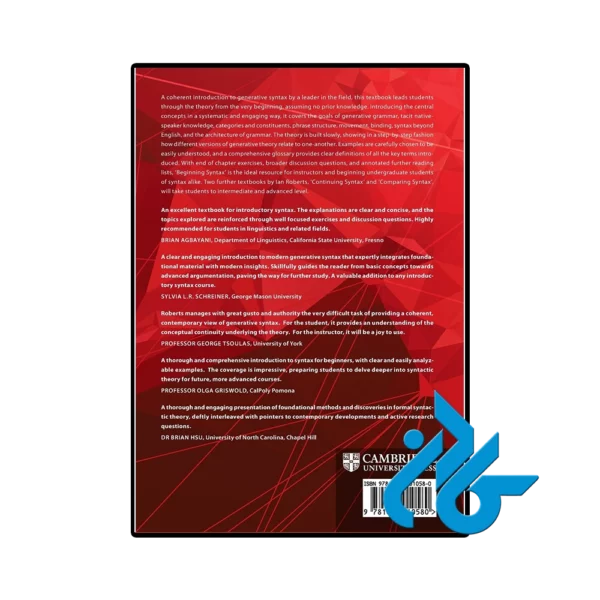 کتاب Beginning Syntax - تصویر 4