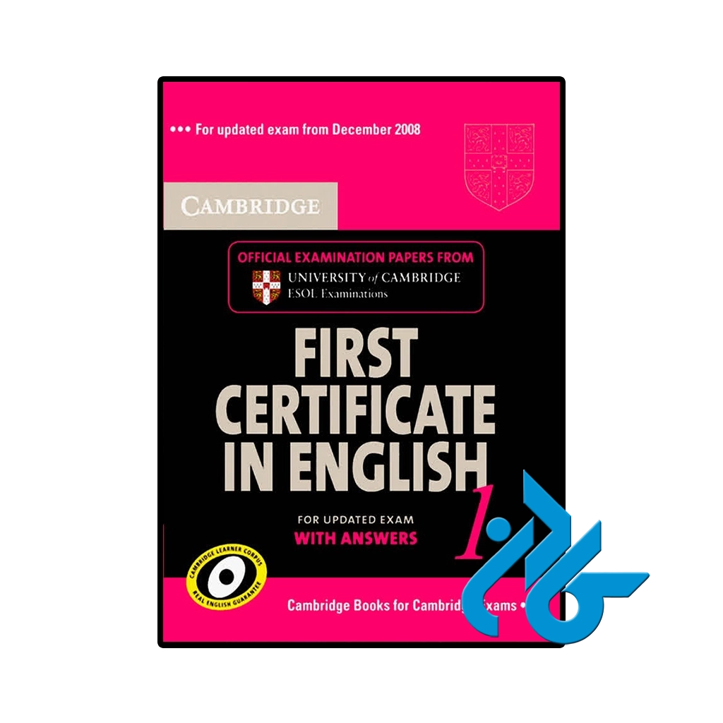 Cambridge First Certificate in English 1-pic0 کتاب cambridge first certificate in english 1