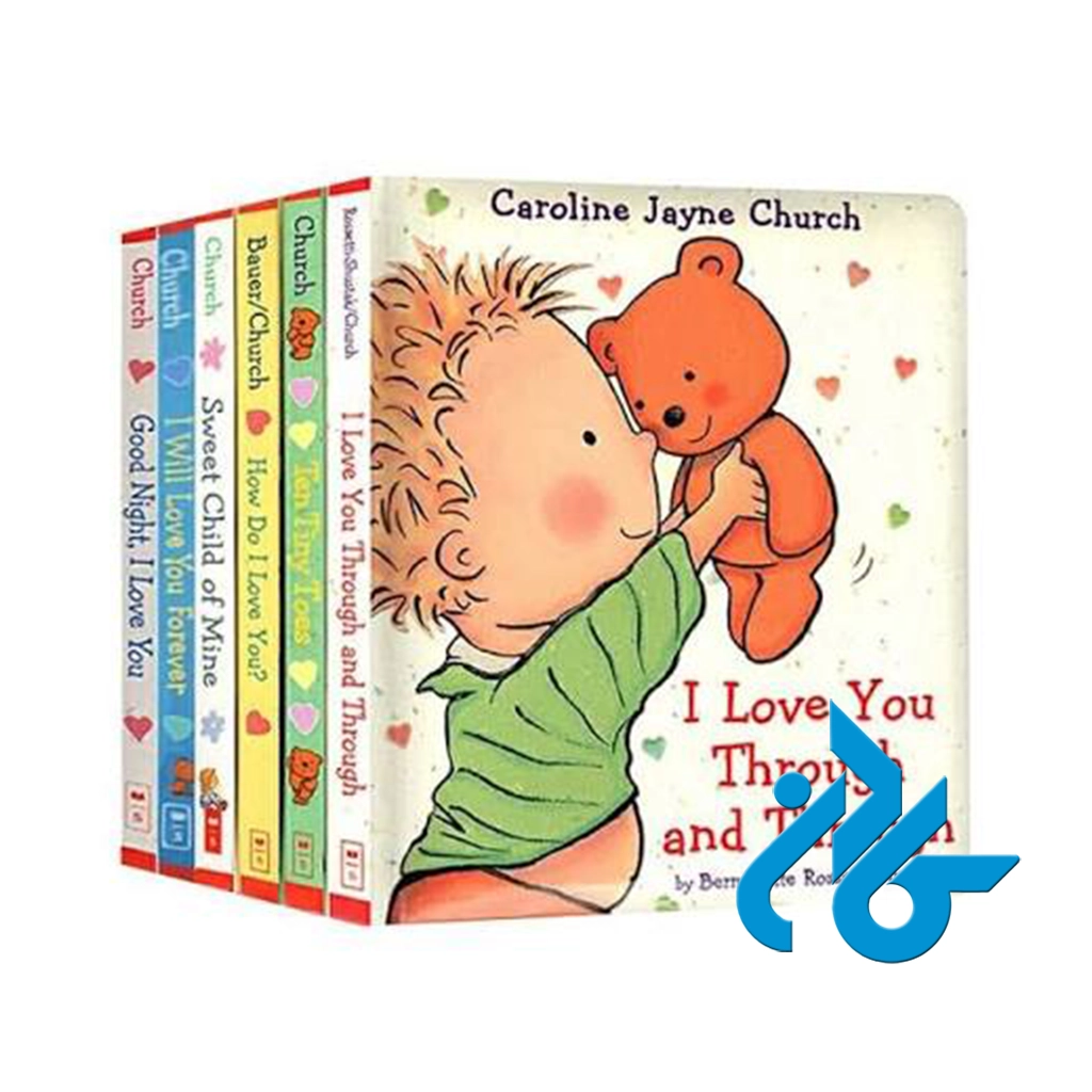 پک 6 جلدی اورجینال مجموعه کارولین جین چرچ caroline jayne church collection