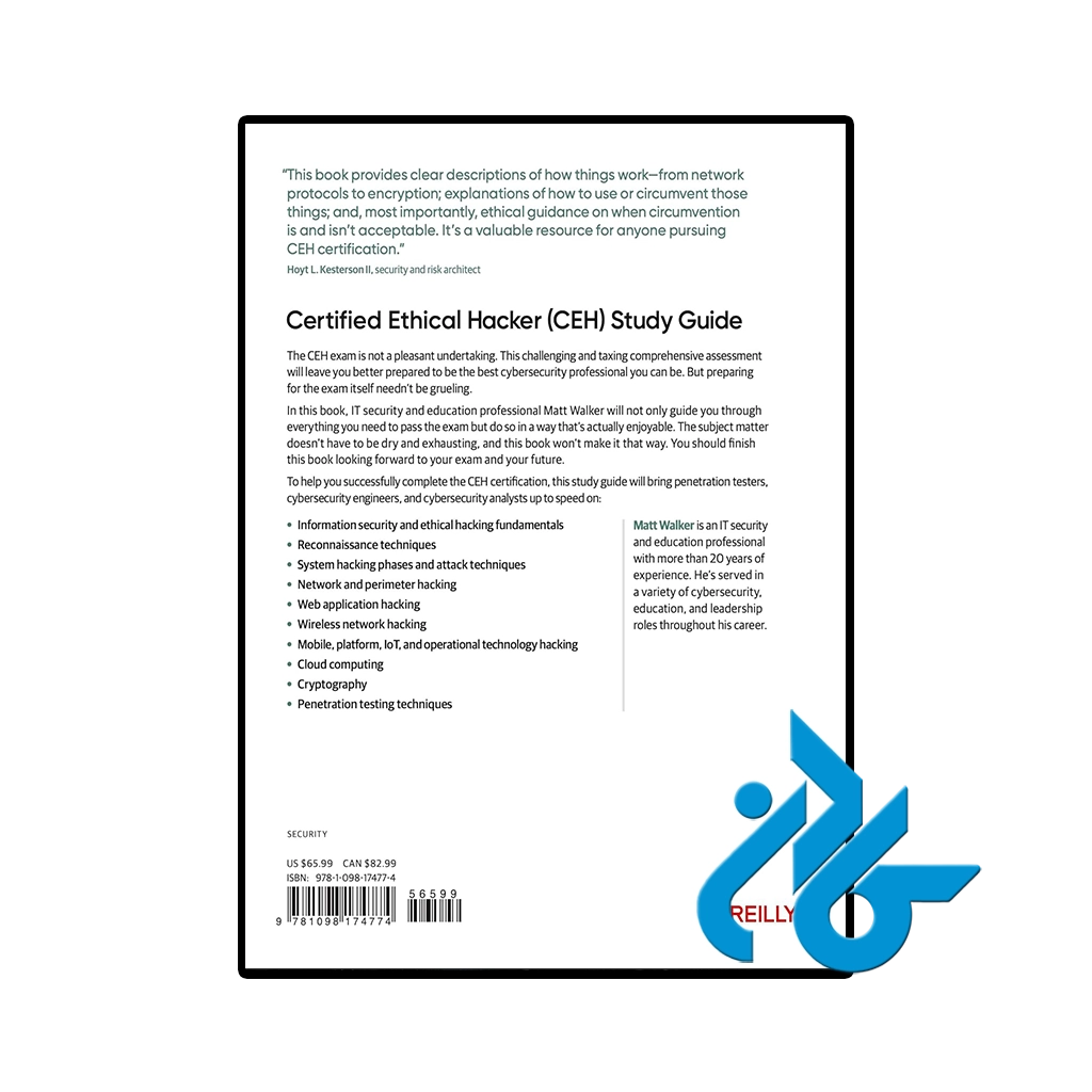 خرید کتاب certified ethical hacker study guide