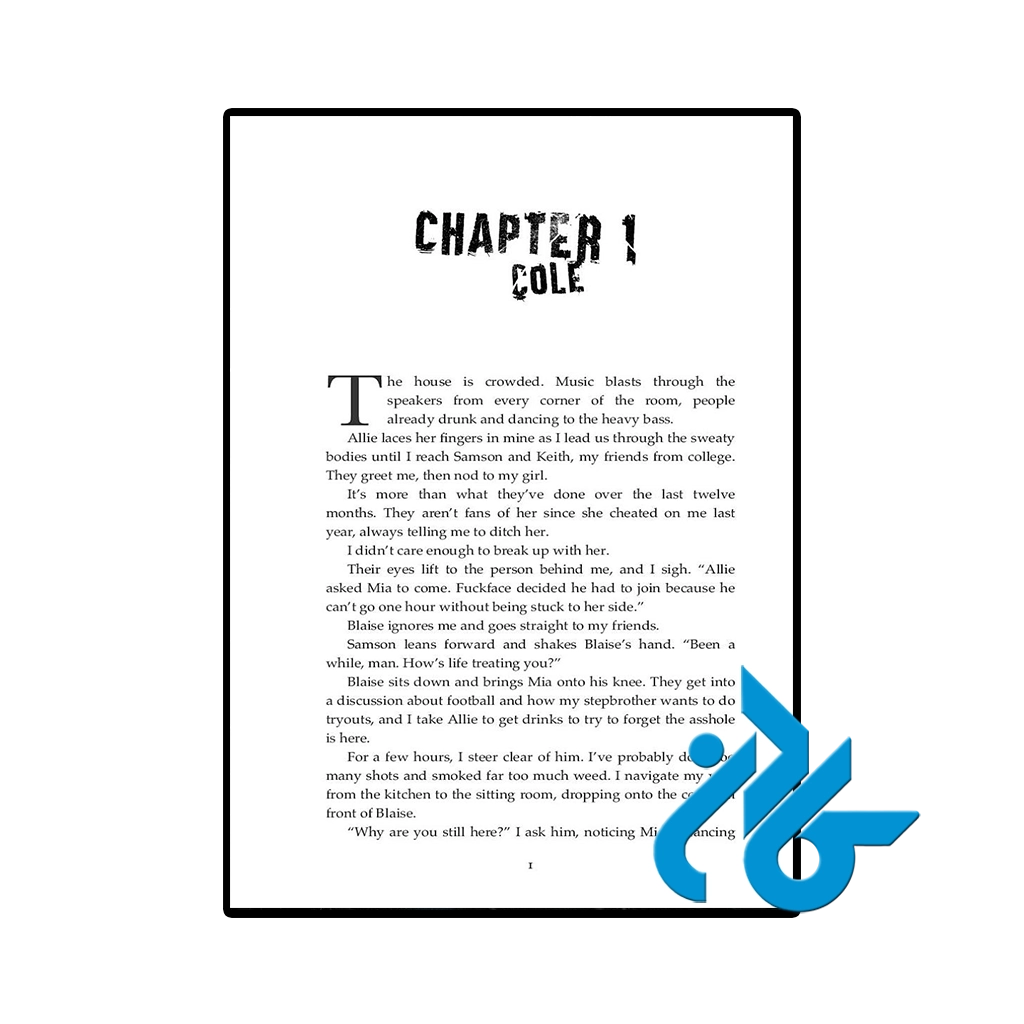 نمونه عکس صفحه اول کتاب Chokehold