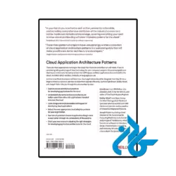 عکس کتاب cloud application architecture patterns