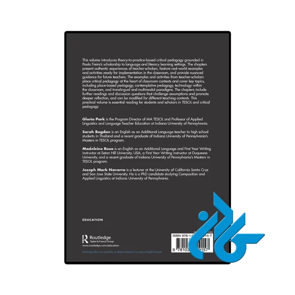 کتاب Critical Pedagogy in the Language and Writing Classroom - تصویر 4