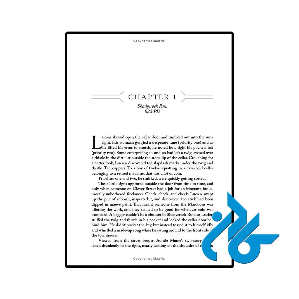 عکس کتاب the nine eyes of lucien