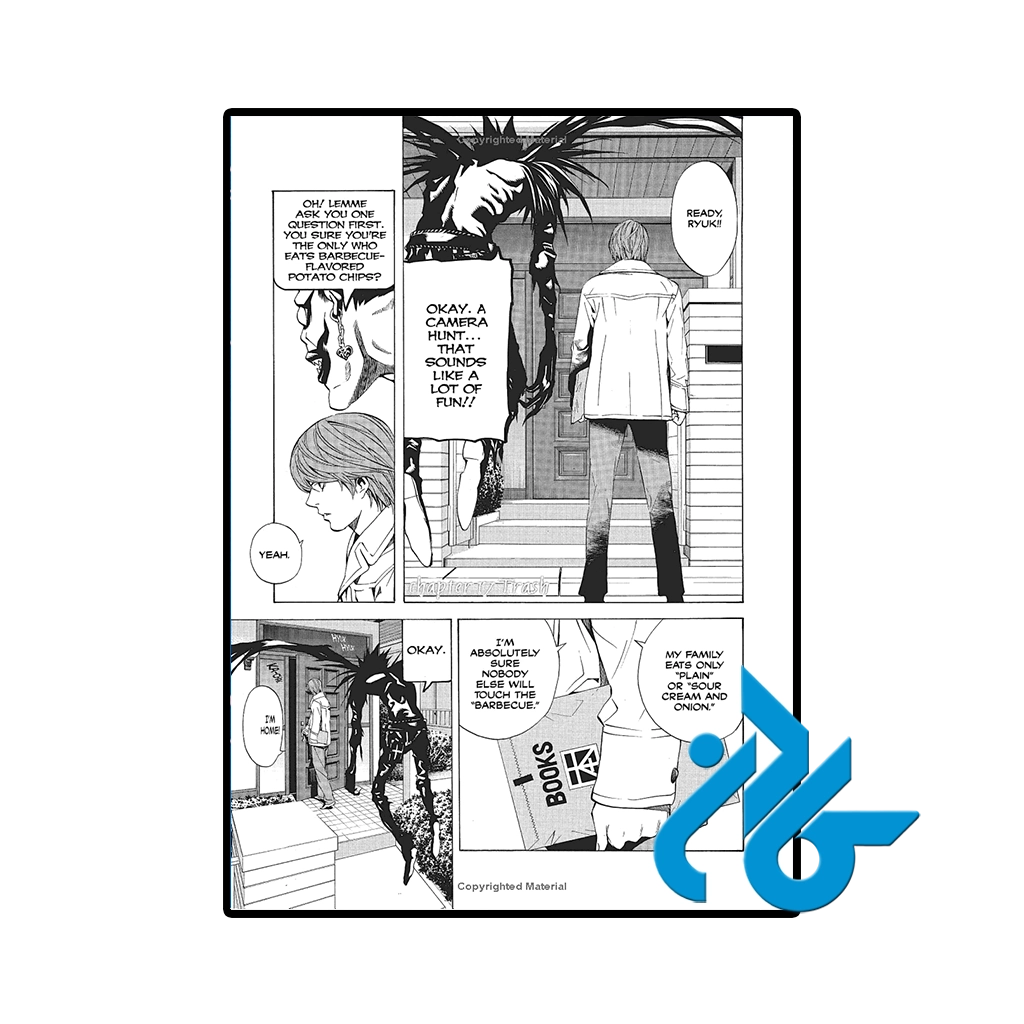 عکس کتاب death note vol 3