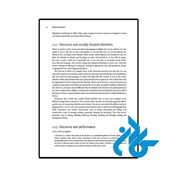 کتاب Discourse Analysis An Introduction 3rd - تصویر 4