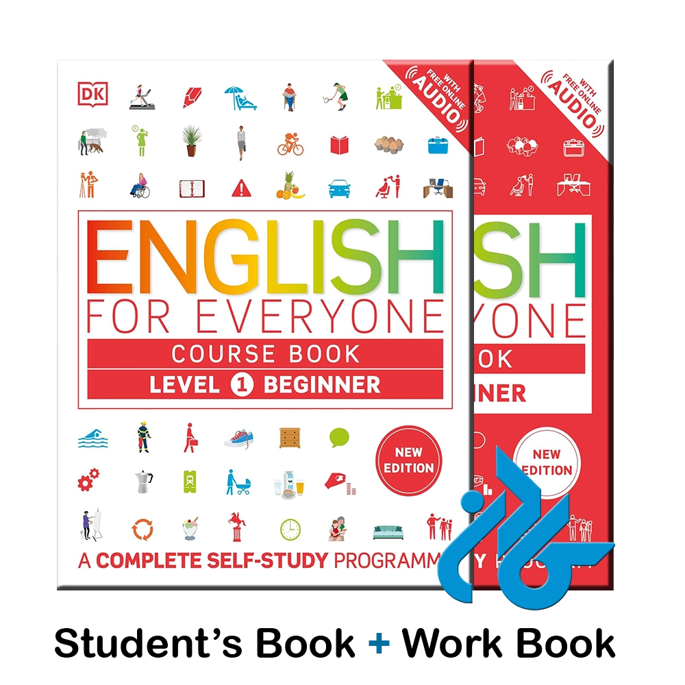 English for Everyone Course Book Level 1 Beginner-pic1 کتاب English for Everyone Level 1 Beginner Course Book + Practice Book ( چاپ رنگی ) - تصویر 1