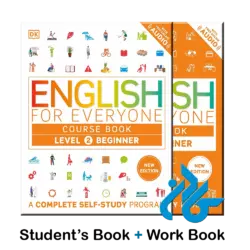 کتاب English for Everyone Level 2 Course Book + Practice Book ( چاپ رنگی )