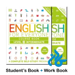 کتاب English for Everyone Level 3 Course Book + Practice Book ( چاپ رنگی )