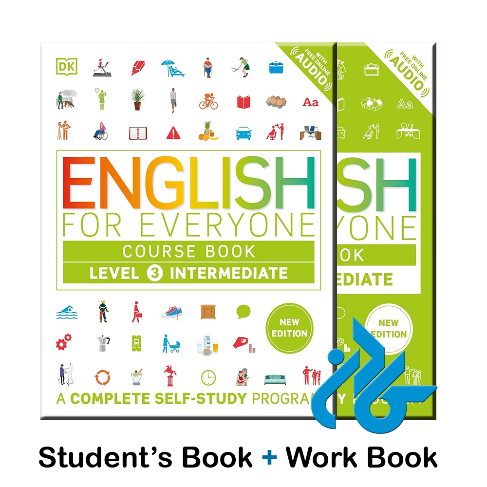 English for Everyone Course Book Level 3 Intermediate-pic1 کتاب English for Everyone Level 3 Course Book + Practice Book ( چاپ رنگی ) - تصویر 1
