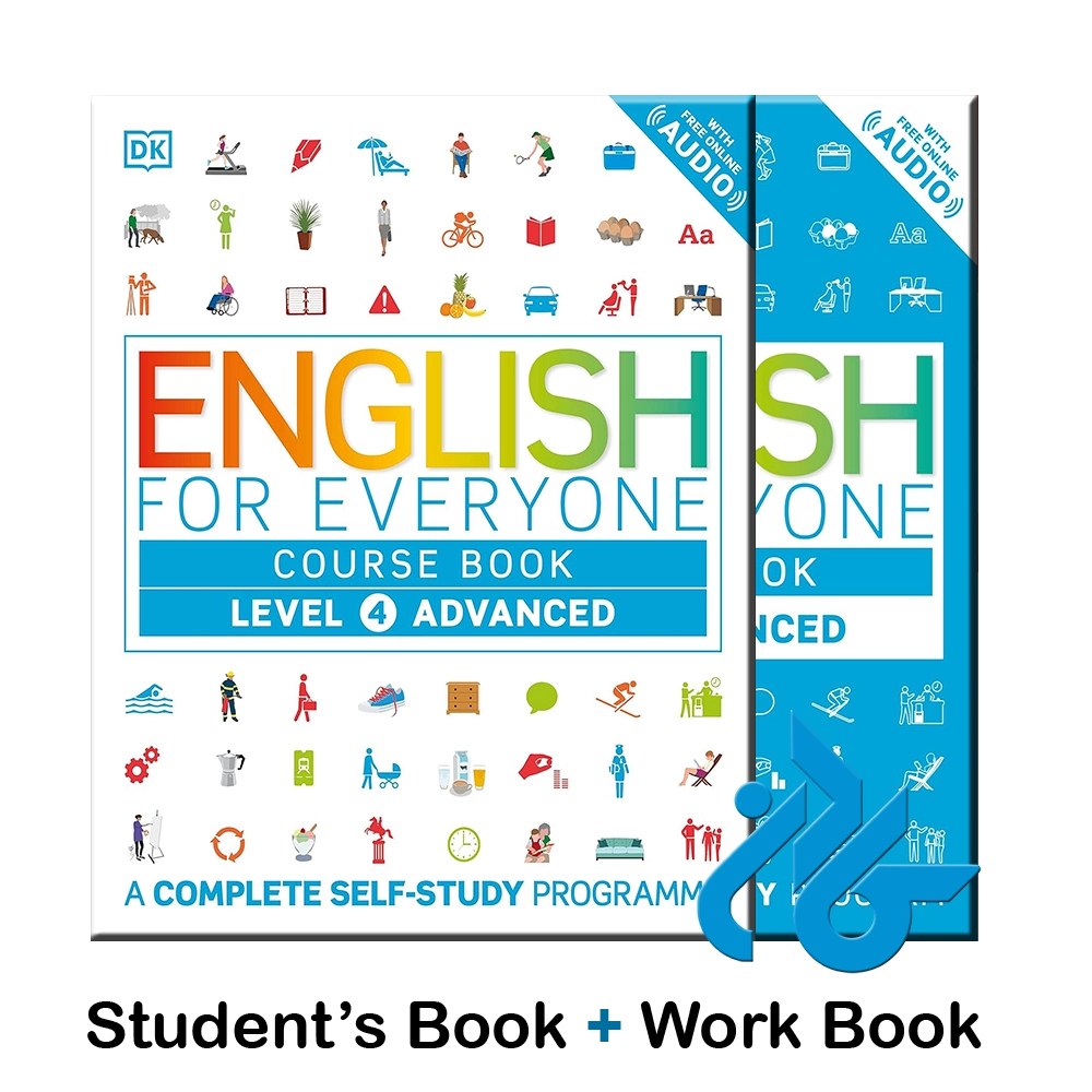 English for Everyone Course Book Level 4 Advanced-pic1 کتاب English for Everyone Level 4 Advanced Course Book + Practice Book ( چاپ رنگی ) - تصویر 1