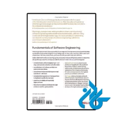 عکس کتاب fundamentals of software engineering