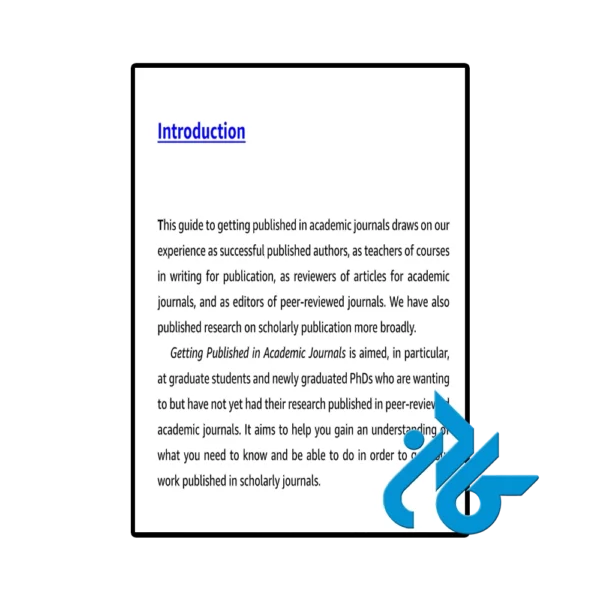 کتاب Getting Published in Academic Journals - تصویر 3