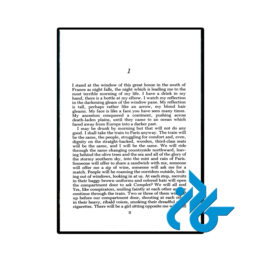 نمونه عکس صفحه اول کتاب Giovannis Room