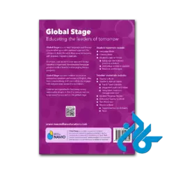 پشت جلد کتاب global stage 6