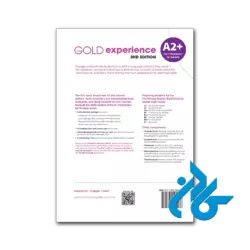 پشت جلد کتاب gold experience a2+ 2nd