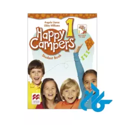 تصویر روی جلد کتاب happy campers 1