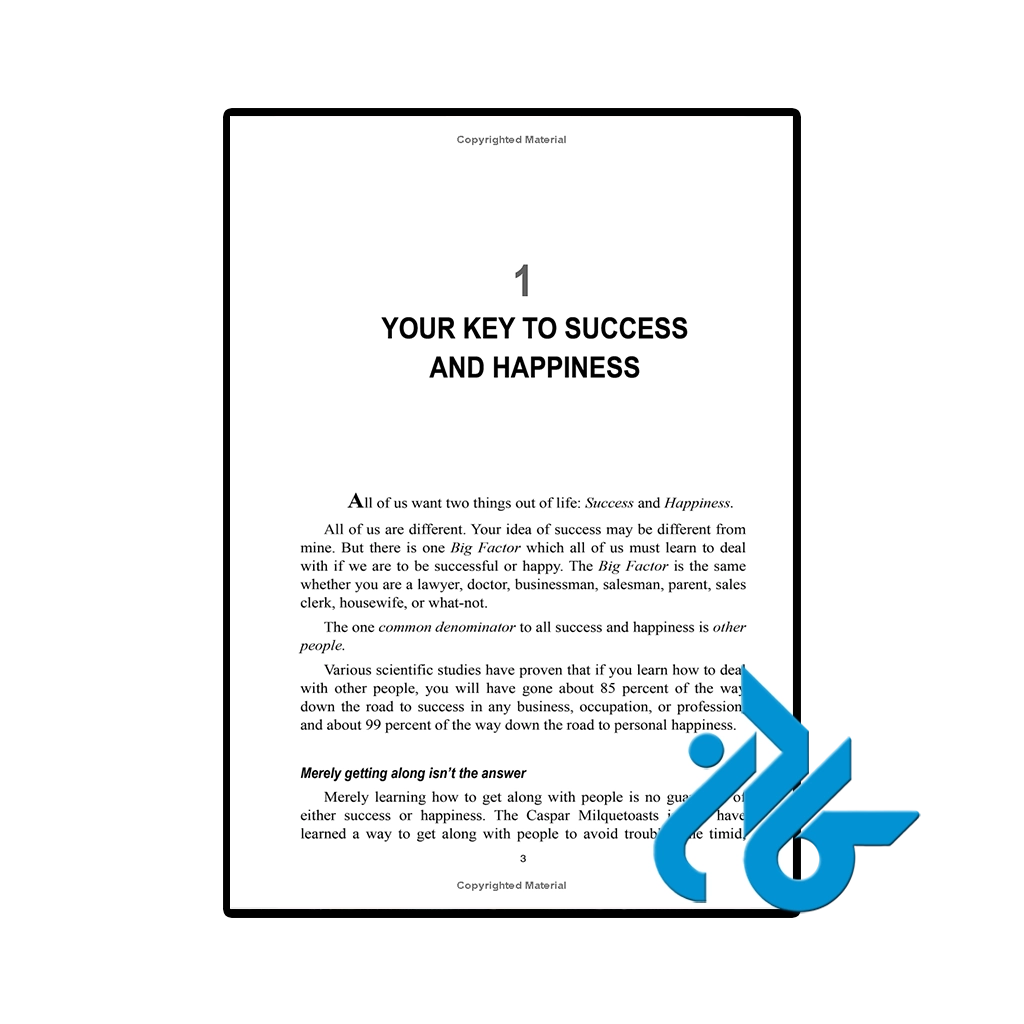 عکس کتاب how to have confidence and power in dealing with people