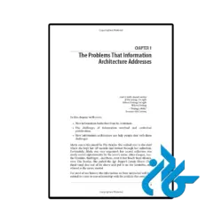عکس کتاب information architecture