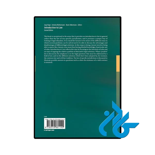 کتاب Introduction to Law second Edition - تصویر 4