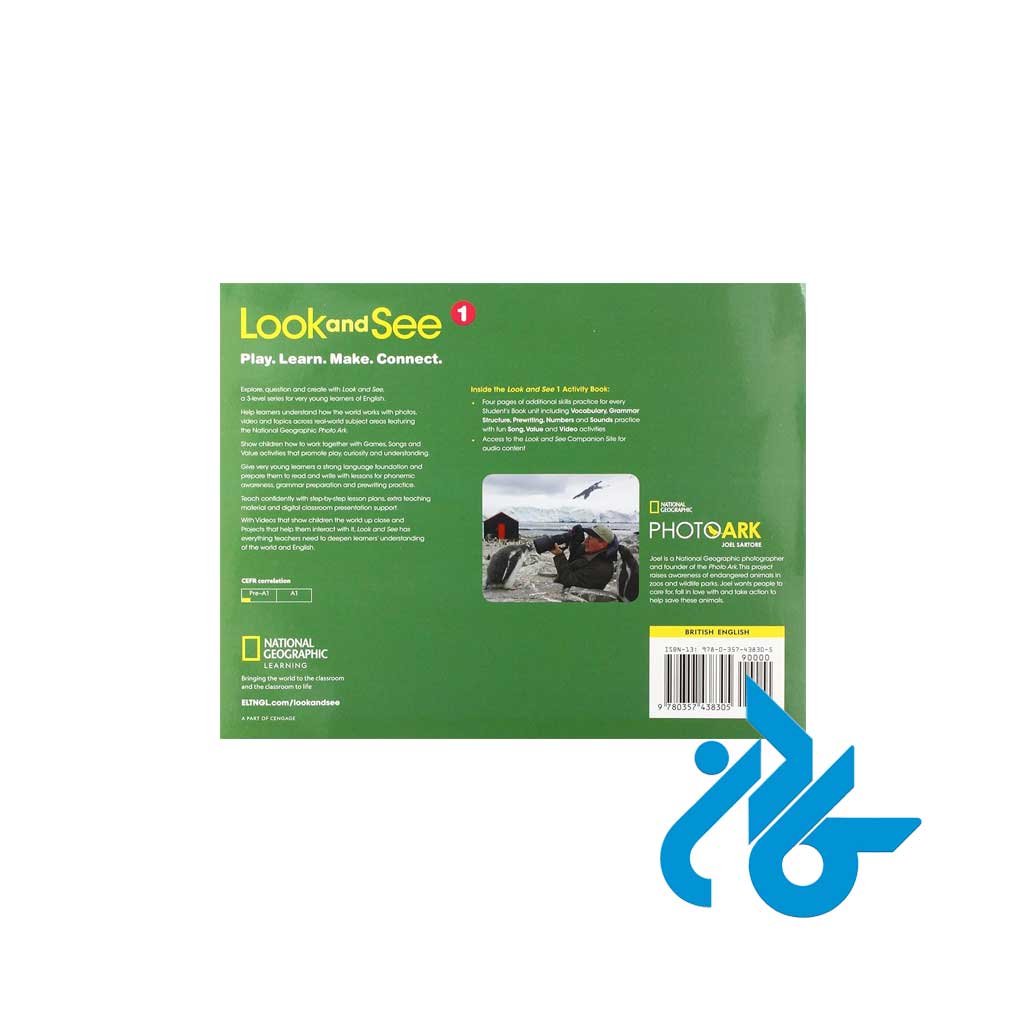 تصویر پشت کتاب Look And See 1