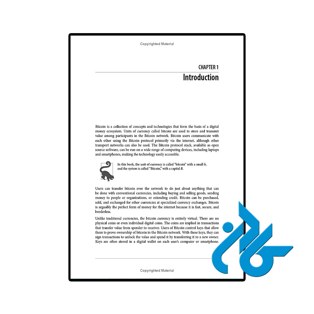 عکس کتاب mastering bitcoin programming the open blockchain