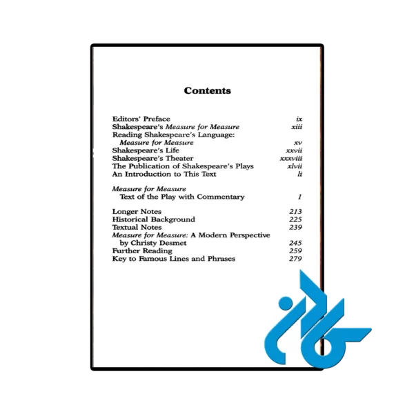 کتاب Measure for Measure (رمان معیار در برابر معیار) - تصویر 2
