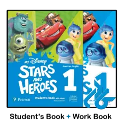کتاب my disney stars and heroes 1